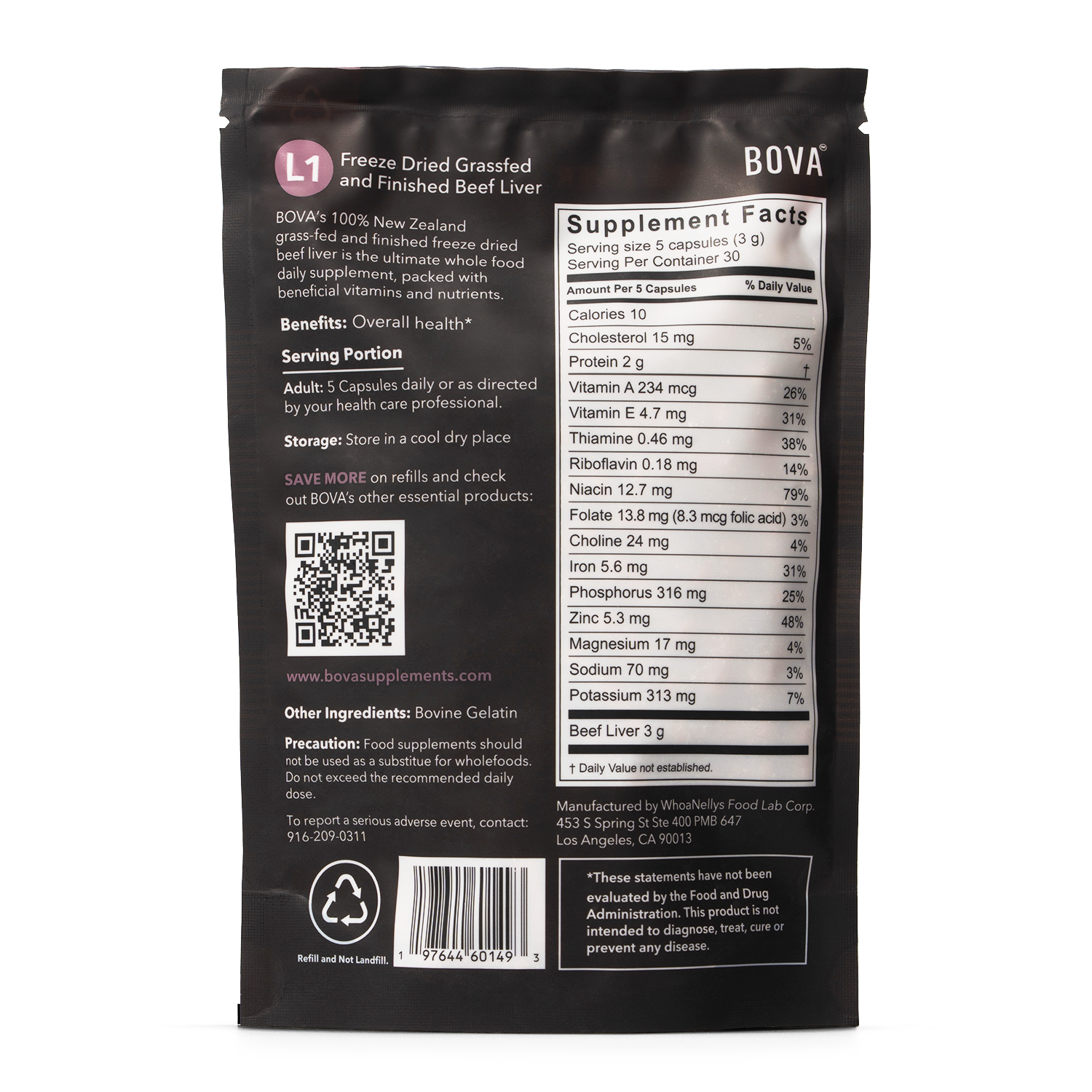 L-01 Liver – Mega Vitamin + Iron Support